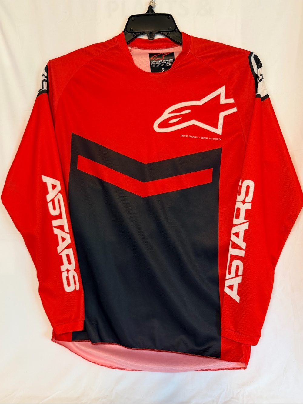 Alpinestars Fluid Speed Bright Red Anthracite Motocross Jersey
